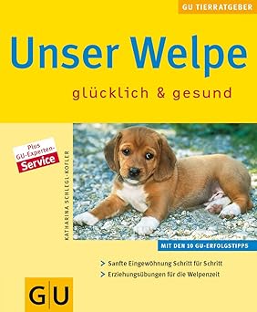 Unser Welpe - glücklich und gesund.