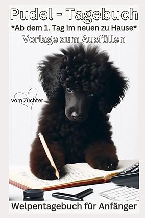 Pudel Welpen Buch