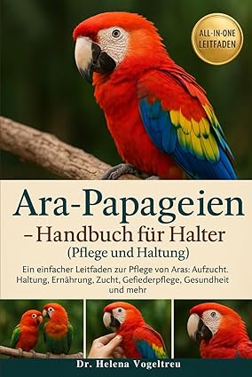 Ara-Papageien – Handbuch für Halter (Pflege und Haltung)